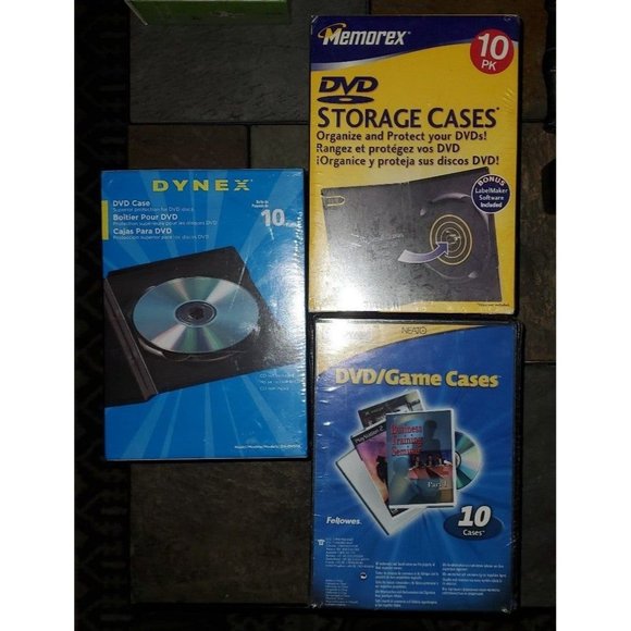 30 DVD‎ / GAME STORAGE CASES - Picture 1 of 1
